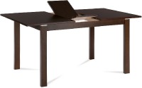 Jídelní stůl rozkládací 120+30x80x74 cm, deska MDF, dýha, nohy masiv, oŕech BT-6777 WAL